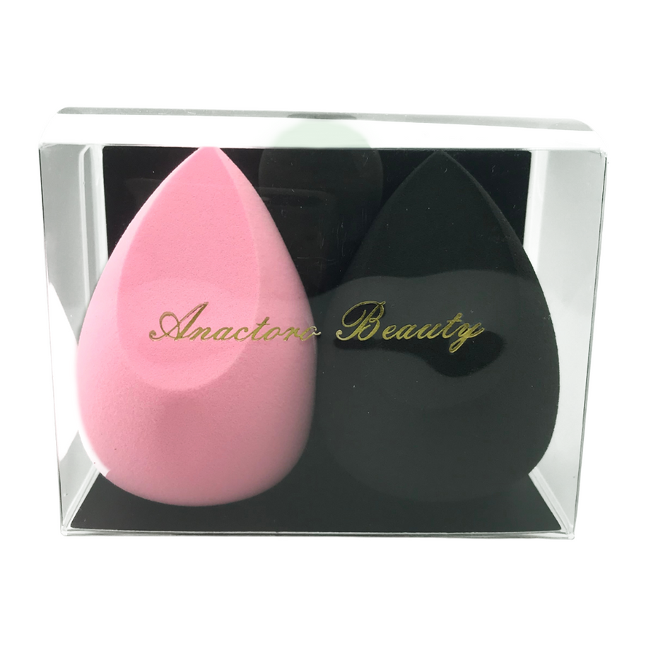 Makeup Sponge Set - 3pcs Rare Blender for Liquid, Cream and Powder, Latex Free Vegan Sponge