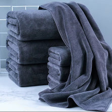 Bath Towel New 70*140cm For Adults High Quality Thicken Soft Shower Spa Sport Travel Towel Microfiber Large Towel 80*180cm