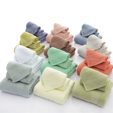 Pure Cotton Towel Set Adult Washing Face Bath Household Hotel Man And Women Soft Bath Towel Absorbent Towels