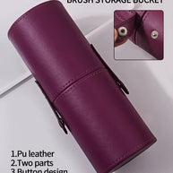 13 pieces of Professional Makeup Brushes Set Soft Fluffy Foundation Eyeshadow Concealer Blending Blush Brush Kabuki and bucket storage