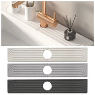 Super Absorbent Fast Drying Faucet Mat Diatom Mud Reusable Faucet Drain Pad Non-Slip Moisture-proof Counter Protector