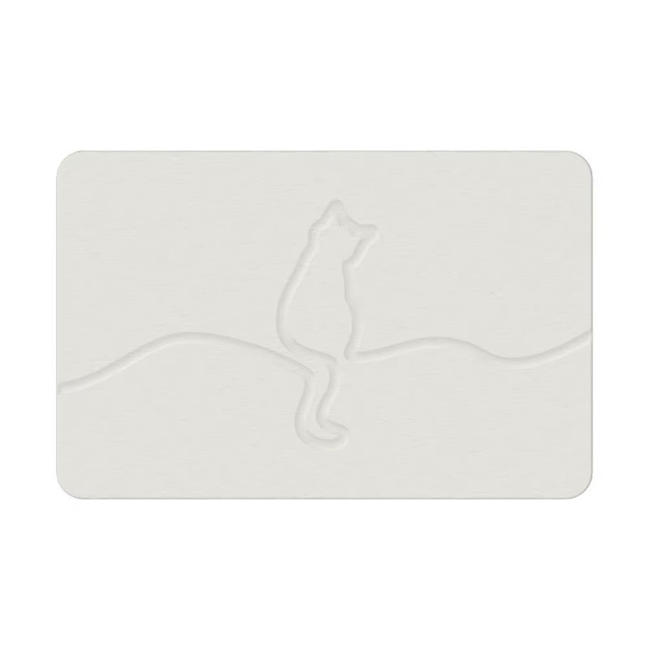 Indoor Diatomite Stone Bath Mat Diatom Mud Soft Mat Water Absorption Quick Drying Diatomite Stone Shower Mat Entryway Rugs