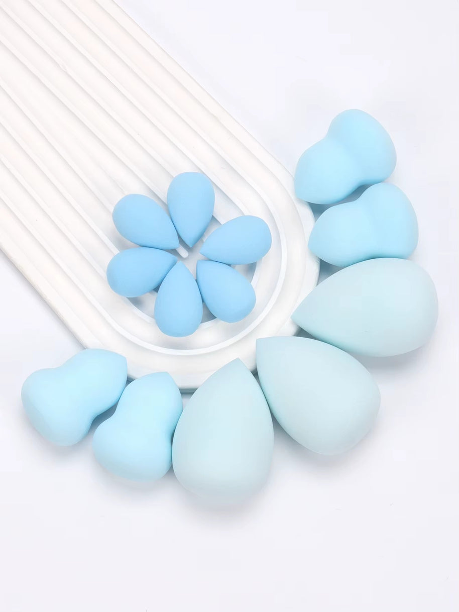 13 Pieces Large, Medium and Small Makeup Sponges, Which Become Larger When Exposed to Water