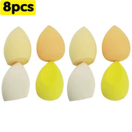 4-16 Pieces Makeup Sponge-Powder Puff Dry and Wet Combined Beauty Cosmetic Ball Foundation Powder Puff Bevel Cut Make Up Sponge Tools