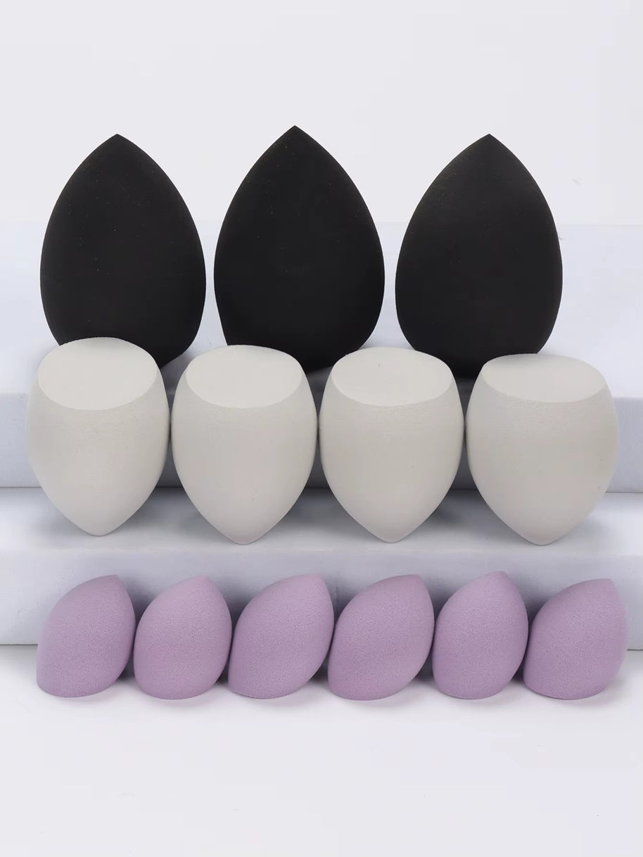 13 Pieces Large, Medium and Small Makeup Sponges, Which Become Larger When Exposed to Water