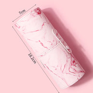 Multi-Function Cosmetic Brush Set, 12 pcs pink Fiber Makeup Brush Kit For Women With Makeup brush storage bucket