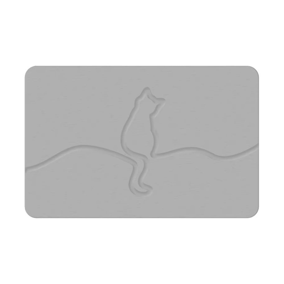 Indoor Diatomite Stone Bath Mat Diatom Mud Soft Mat Water Absorption Quick Drying Diatomite Stone Shower Mat Entryway Rugs