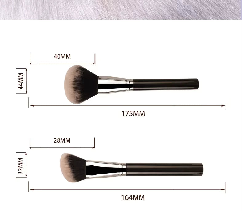 13-Piece Vegan Makeup Brush Set Hypoallergenic Soft Synthetic Brushes for Eye Contouring & Full Face,Professional Cosmetic Tools
