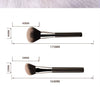13-Piece Vegan Makeup Brush Set Hypoallergenic Soft Synthetic Brushes for Eye Contouring & Full Face,Professional Cosmetic Tools