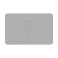 Indoor Diatomite Stone Bath Mat Diatom Mud Soft Mat Water Absorption Quick Drying Diatomite Stone Shower Mat Entryway Rugs