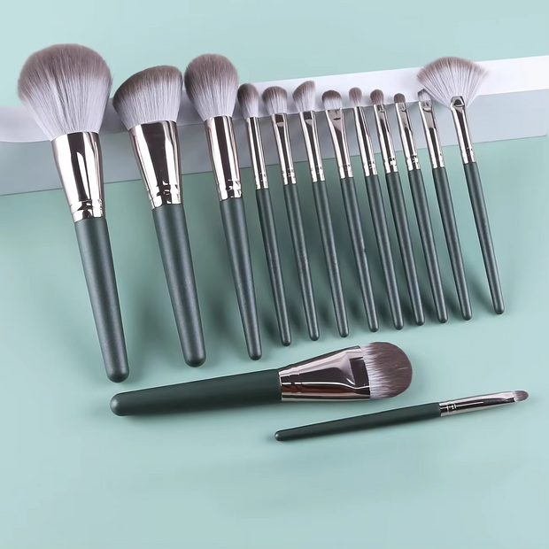 14-piece makeup brush set-soft fluffy brush head eye shadow, brush concealer, brush blush makeup
