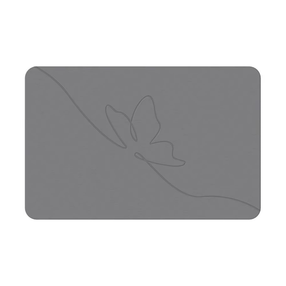 Indoor Diatomite Stone Bath Mat Diatom Mud Soft Mat Water Absorption Quick Drying Diatomite Stone Shower Mat Entryway Rugs