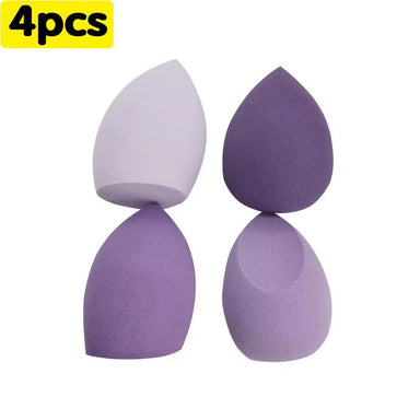 4-16 Pieces Makeup Sponge-Powder Puff Dry and Wet Combined Beauty Cosmetic Ball Foundation Powder Puff Bevel Cut Make Up Sponge Tools