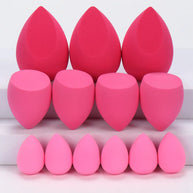 13 Pieces Large, Medium and Small Makeup Sponges, Which Become Larger When Exposed to Water