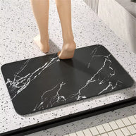 Bathroom Rug Bath Diatomite Stone PU Floor Mat Non Slip Quick Dry Pad Shower Toilet Rug Doormat Washable