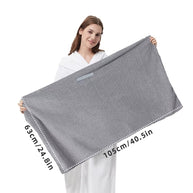 Microfiber Hair Towel Extra Large Wrap Fast-drying hair towel wrap with elastic band, ultra-absorbent soft hair towel wrap Turban