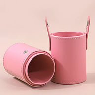 15 pieces Pink Makeup Brushes Set With Storage Bucket Soft Bristle For Foundation Blush Eyeshadow Daily Travel Makeup