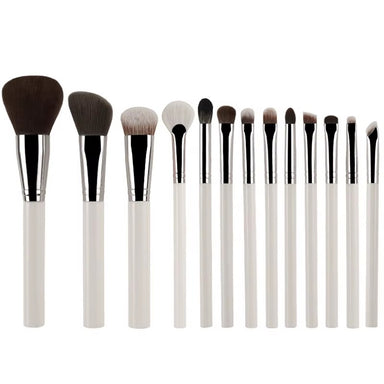 13-Piece Vegan Makeup Brush Set Hypoallergenic Soft Synthetic Brushes for Eye Contouring & Full Face,Professional Cosmetic Tools
