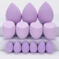 13 Pieces Large, Medium and Small Makeup Sponges, Which Become Larger When Exposed to Water