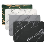 Bathroom Rug Bath Diatomite Stone PU Floor Mat Non Slip Quick Dry Pad Shower Toilet Rug Doormat Washable