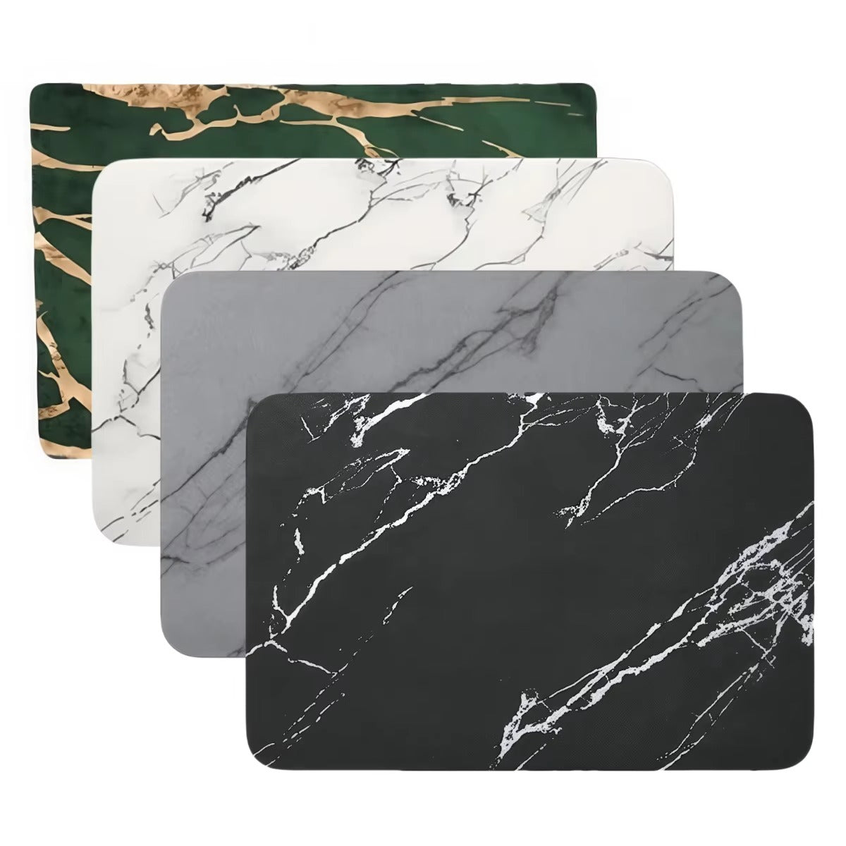 Bathroom Rug Bath Diatomite Stone PU Floor Mat Non Slip Quick Dry Pad Shower Toilet Rug Doormat Washable
