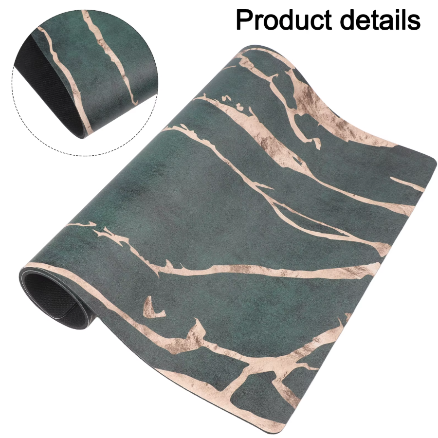 Bathroom Rug Bath Diatomite Stone PU Floor Mat Non Slip Quick Dry Pad Shower Toilet Rug Doormat Washable