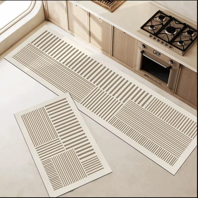 Super Absorbent Kitchen Floor Mat Long Diatomite Kitchen Rug Soft Washable Carpets Anti Slip Bathroom Entrance Doormat