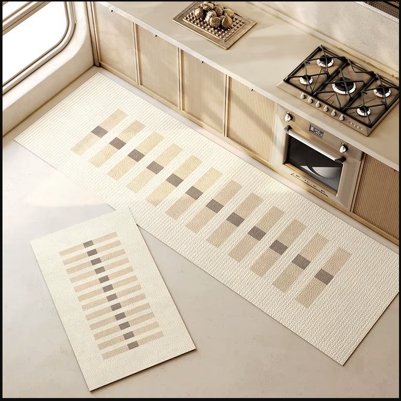 Super Absorbent Kitchen Floor Mat Long Diatomite Kitchen Rug Soft Washable Carpets Anti Slip Bathroom Entrance Doormat