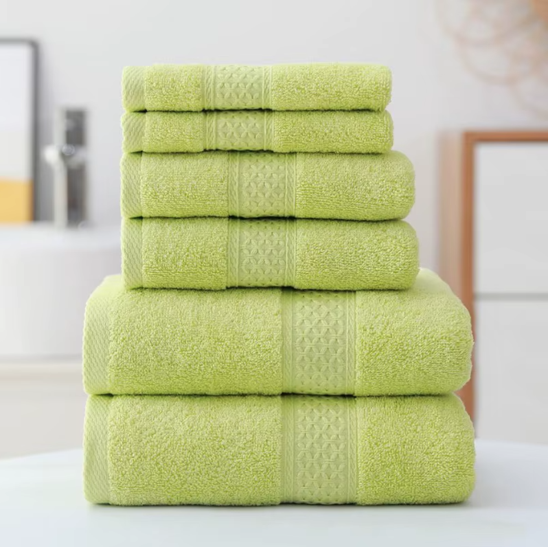 3pcs Luxurious Cotton Towel Set Ultra Soft Highly Absorbent Includes 1 Bath Towels 1 Hand Towels 1 Washcloths For Home Bathroom