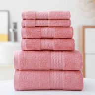 3pcs Luxurious Cotton Towel Set Ultra Soft Highly Absorbent Includes 1 Bath Towels 1 Hand Towels 1 Washcloths For Home Bathroom