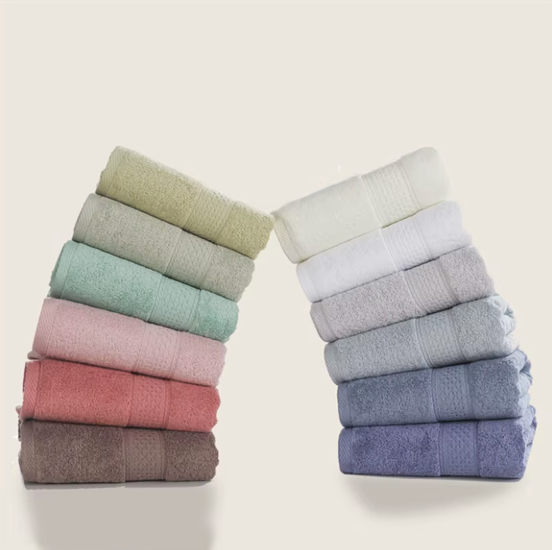 Pure Cotton Towel Set Adult Washing Face Bath Household Hotel Man And Women Soft Bath Towel Absorbent Towels