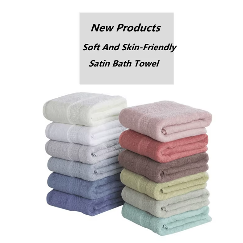 Pure Cotton Towel Set Adult Washing Face Bath Household Hotel Man And Women Soft Bath Towel Absorbent Towels