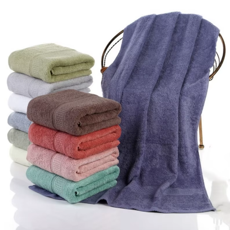 Pure Cotton Towel Set Adult Washing Face Bath Household Hotel Man And Women Soft Bath Towel Absorbent Towels