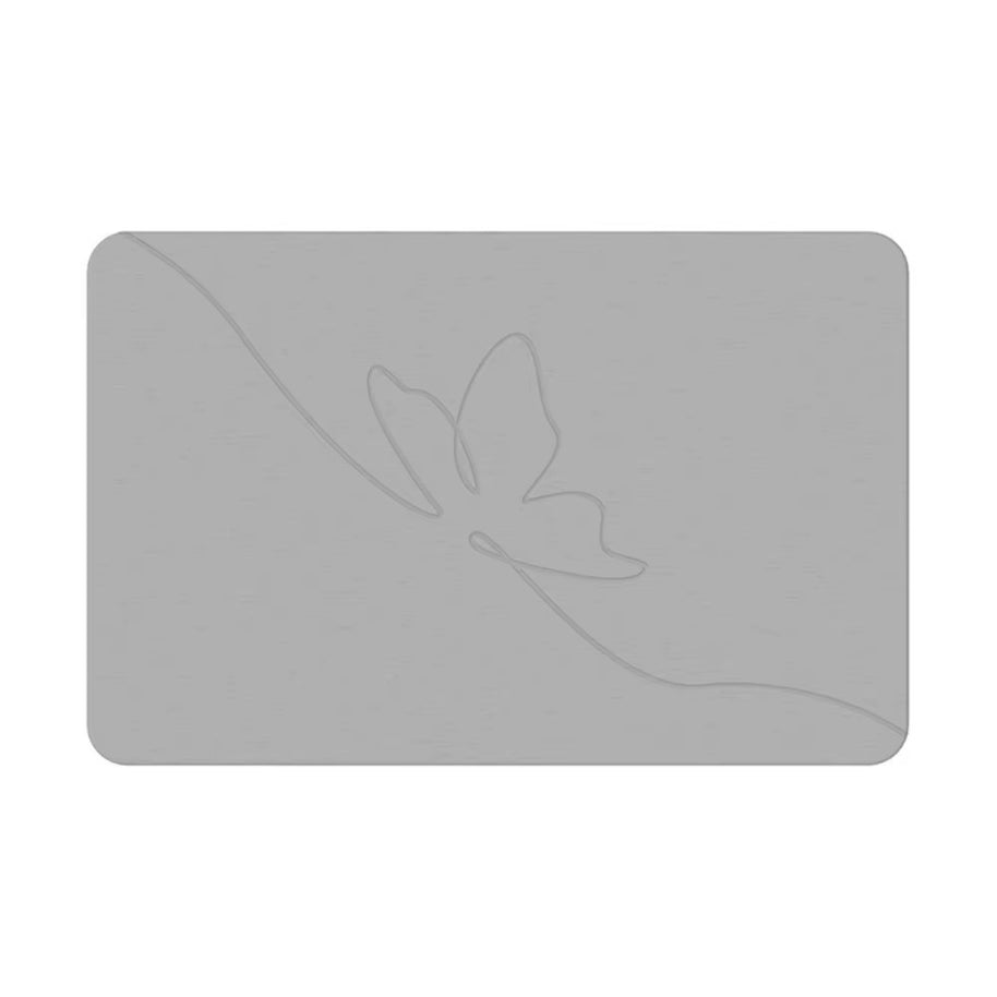 Indoor Diatomite Stone Bath Mat Diatom Mud Soft Mat Water Absorption Quick Drying Diatomite Stone Shower Mat Entryway Rugs