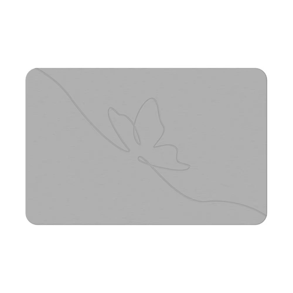 Indoor Diatomite Stone Bath Mat Diatom Mud Soft Mat Water Absorption Quick Drying Diatomite Stone Shower Mat Entryway Rugs