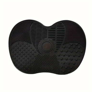 Handheld Silicone Makeup Brush Cleaning Pad - Gentle Makeup Brush Deep Cleaning, Portable Cleaning Tool with Suction Cup