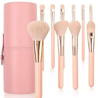 11 pieces High-End Professional Makeup Brushes Set with storage bucket - Blush Powder Eyeshadow Eyebrow Foundation Beauty Makeup Tool