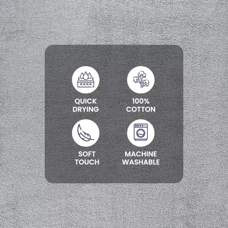 10 Piece Towel Set with Upgraded Softness & Durability