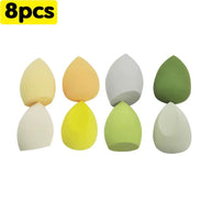 4-16 Pieces Makeup Sponge-Powder Puff Dry and Wet Combined Beauty Cosmetic Ball Foundation Powder Puff Bevel Cut Make Up Sponge Tools