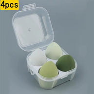 4-16 Pieces Makeup Sponge-Powder Puff Dry and Wet Combined Beauty Cosmetic Ball Foundation Powder Puff Bevel Cut Make Up Sponge Tools