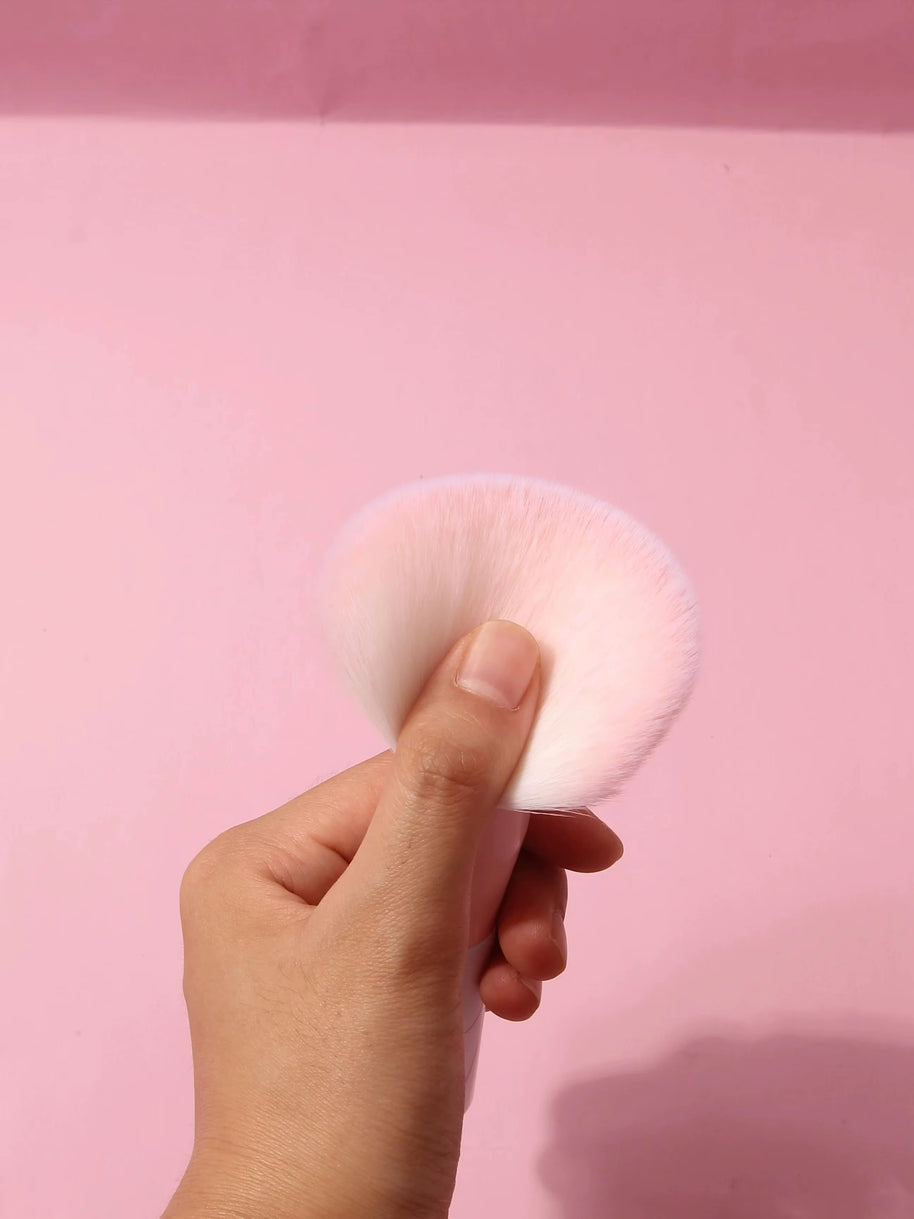 Multi-Function Cosmetic Brush Set, 12 pcs pink Fiber Makeup Brush Kit For Women With Makeup brush storage bucket