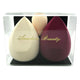 Makeup Sponge Set - 3pcs Rare Blender for Liquid, Cream and Powder, Latex Free Vegan Sponge